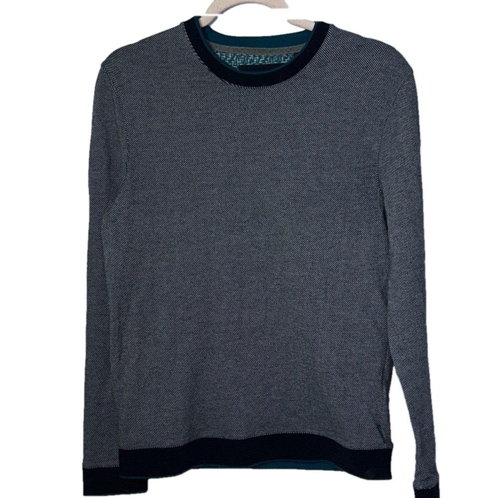 Ted Baker Jax Striped Crew Neck Sweater